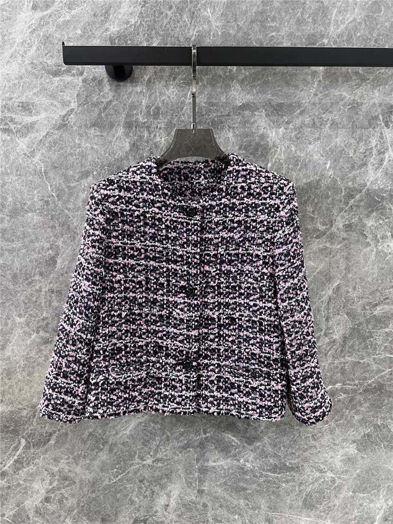 Va1e*ntin0 woven cropped coat