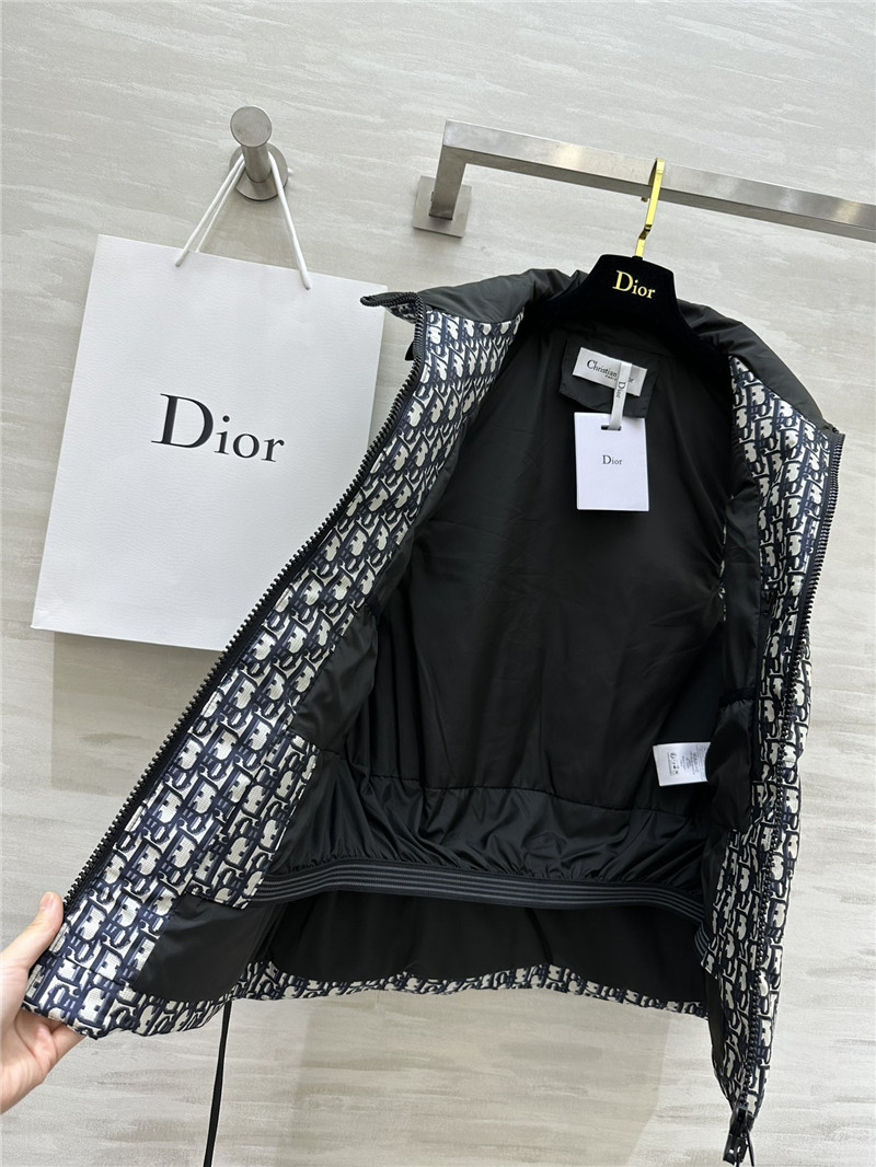D10r stand collar jacket down vest