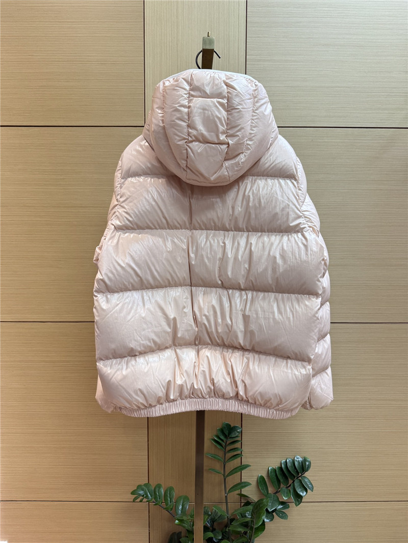 Moncler short hooded down jacket