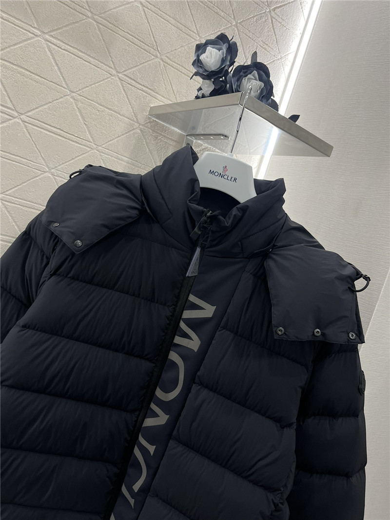 Moncler lettering down jacket
