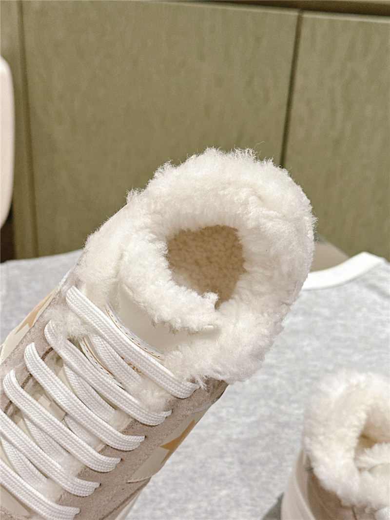 D10r suede leather platform sneakers