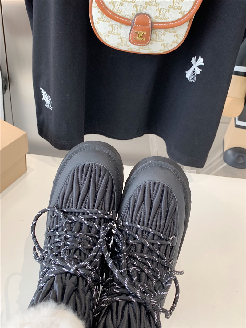UGG Black Platform Winter Snow Boots