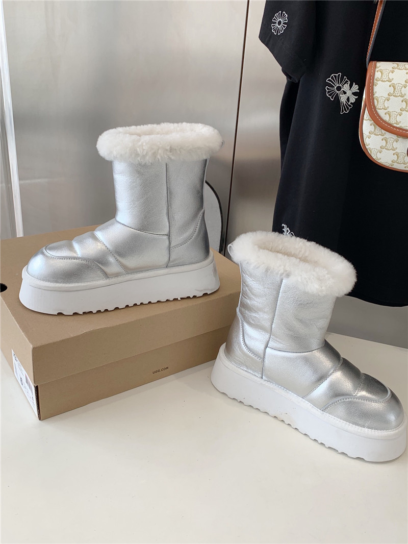 UGG Silver Snow Boots