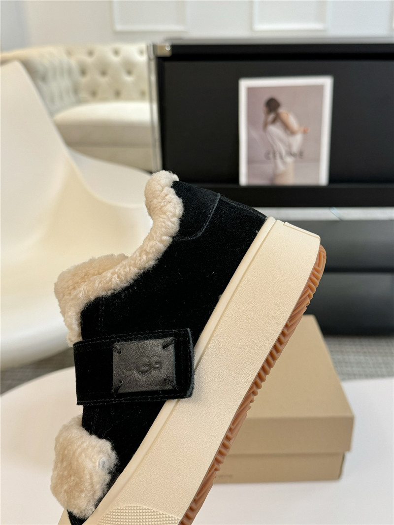 UGG Black Platform Sneakers for Women