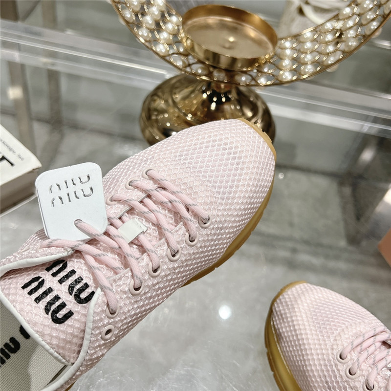 Miu Miu Suede Sneakers
