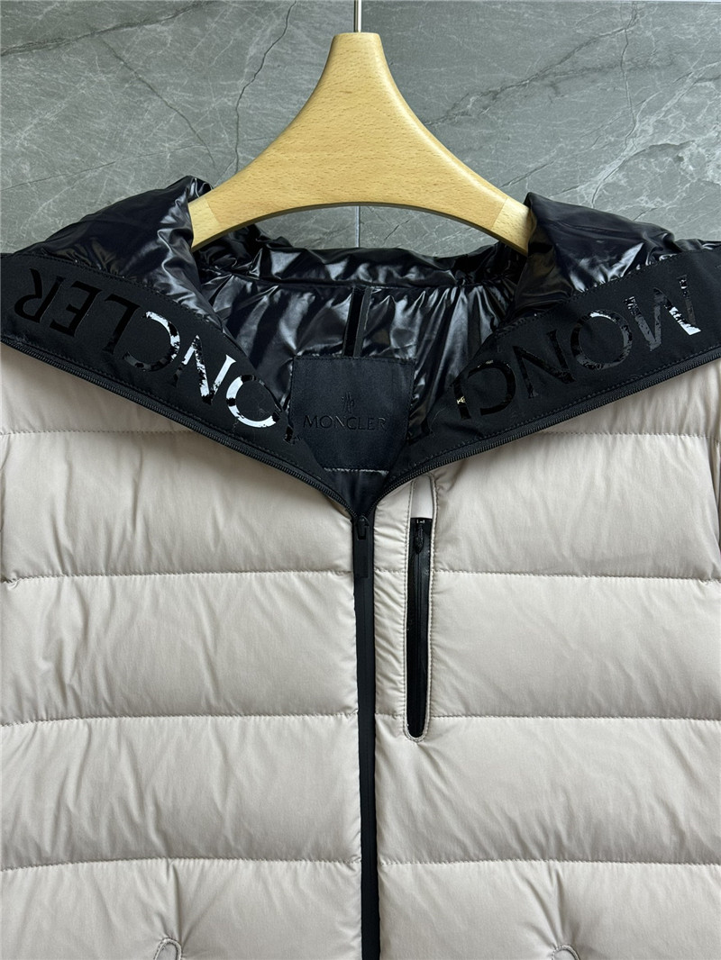 Moncler slim fit down jacket