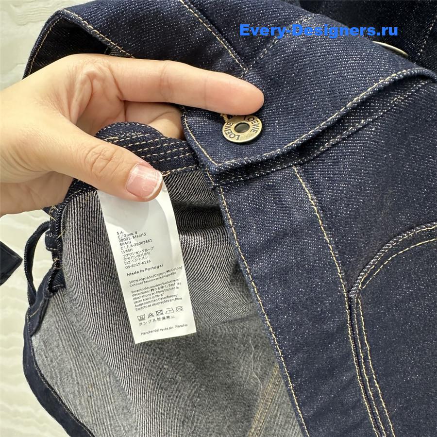 L0ew* denim jacket