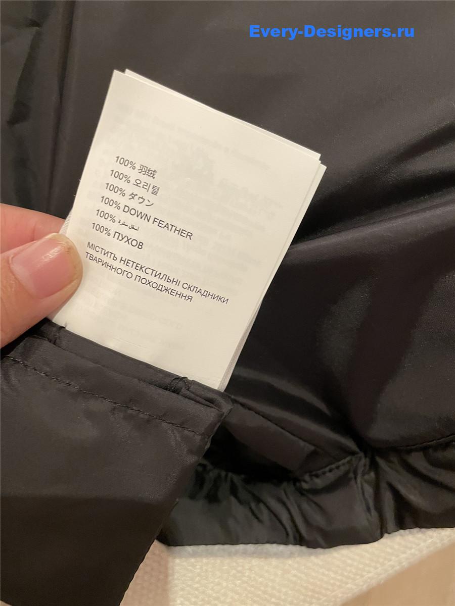 M1um1u polar fleece down jacket
