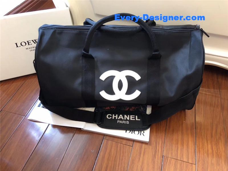 Ch**el logo luggage bag