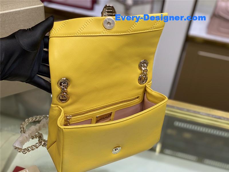 Bv1g*ai serpenti cabochon shoulder bag