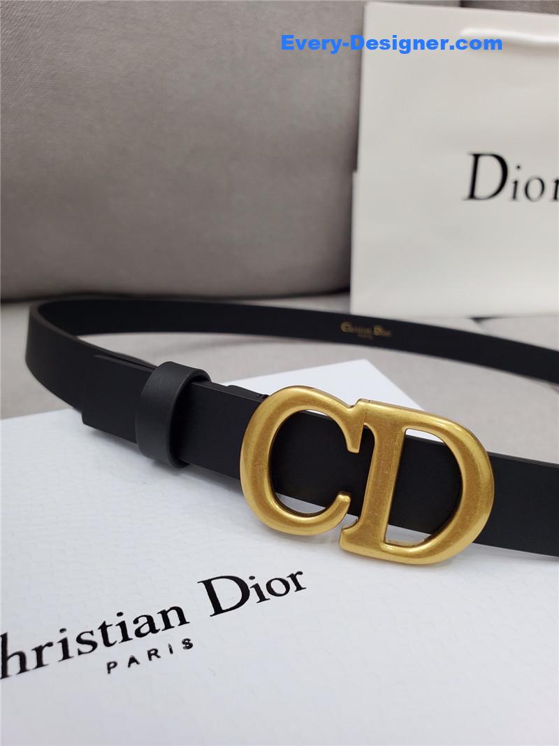 D10r cd black leather belt