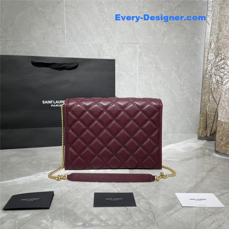 Y51 becky sheepskin chain bag