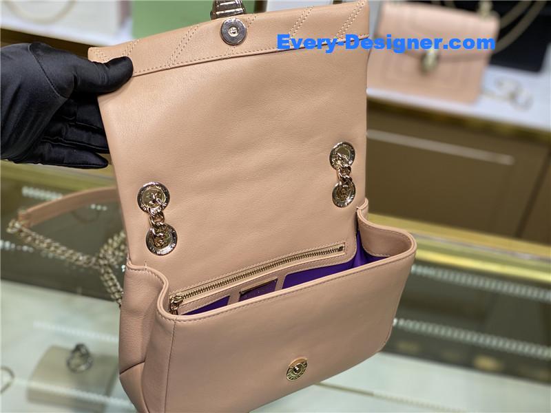 Bv1g*ai serpenti cabochon shoulder bag