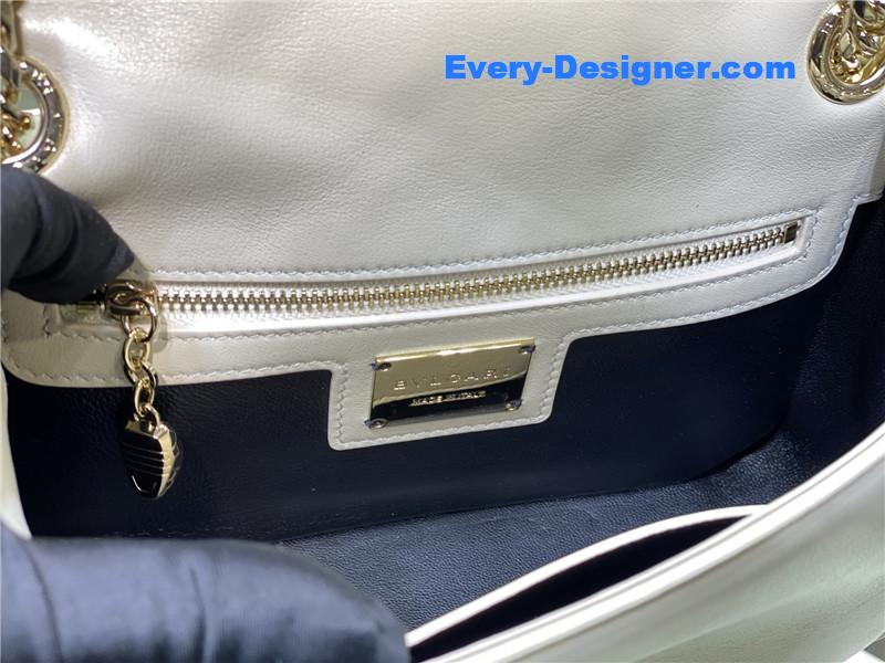 Bv1g*ai serpenti cabochon shoulder bag