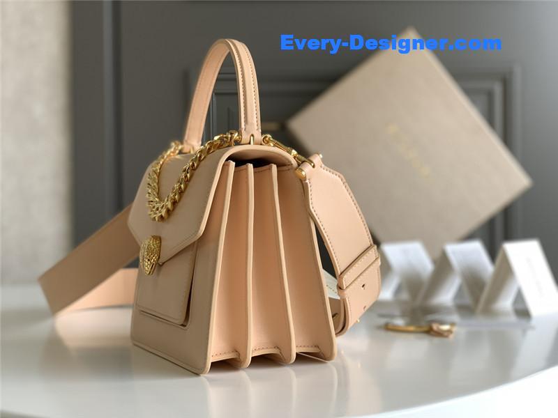 Bv1g*ai serpenti forever shoulder bag pink