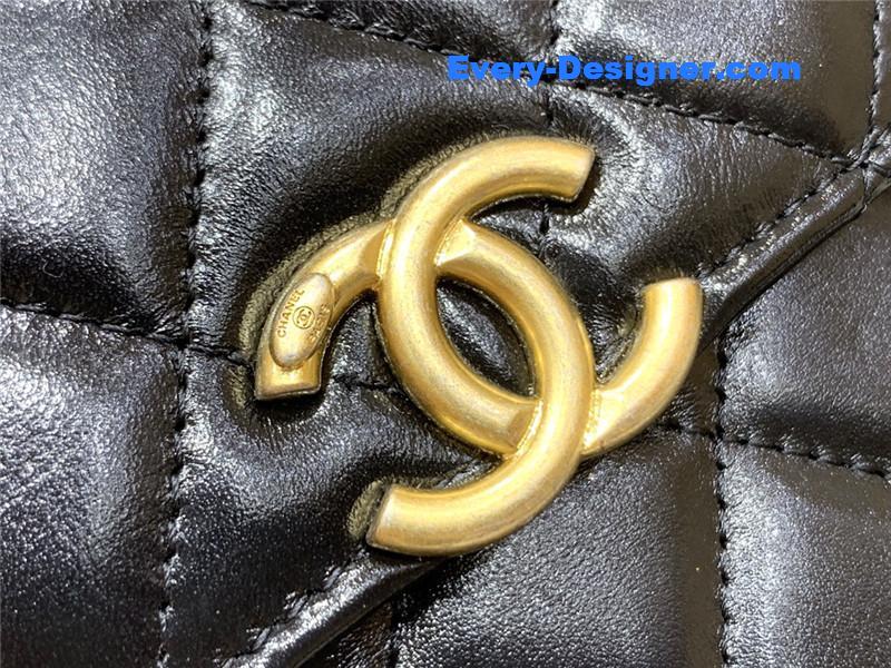 Ch**el gold beads mobile phone bag