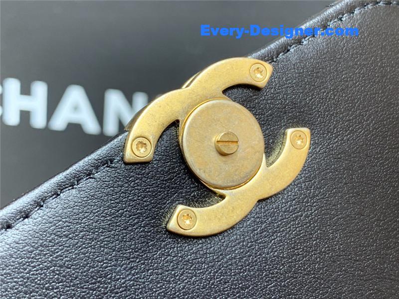 Ch**el gold beads mobile phone bag