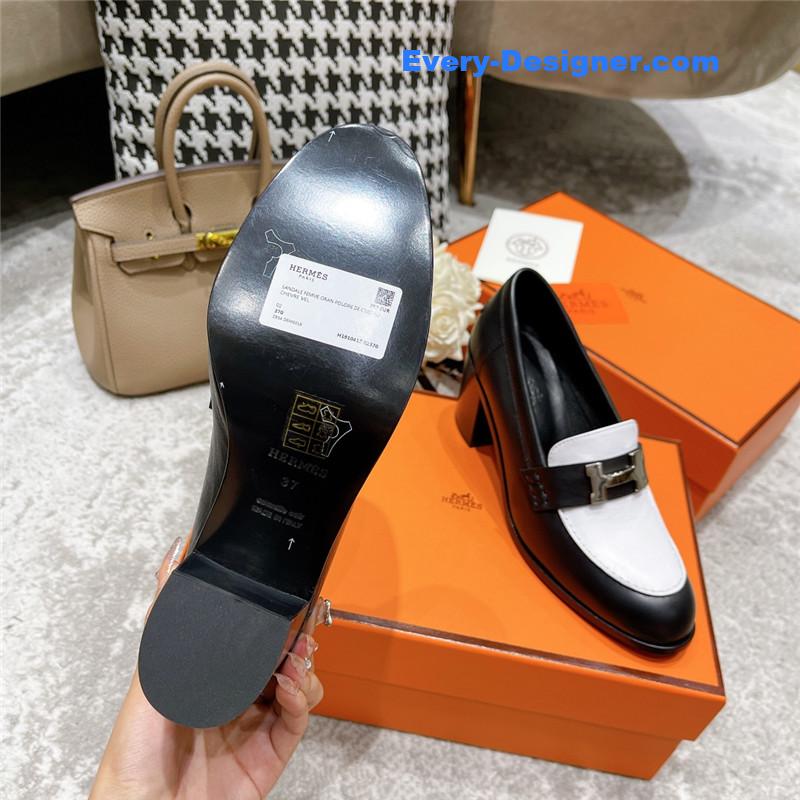 H**me5 dauphine mid heel mules