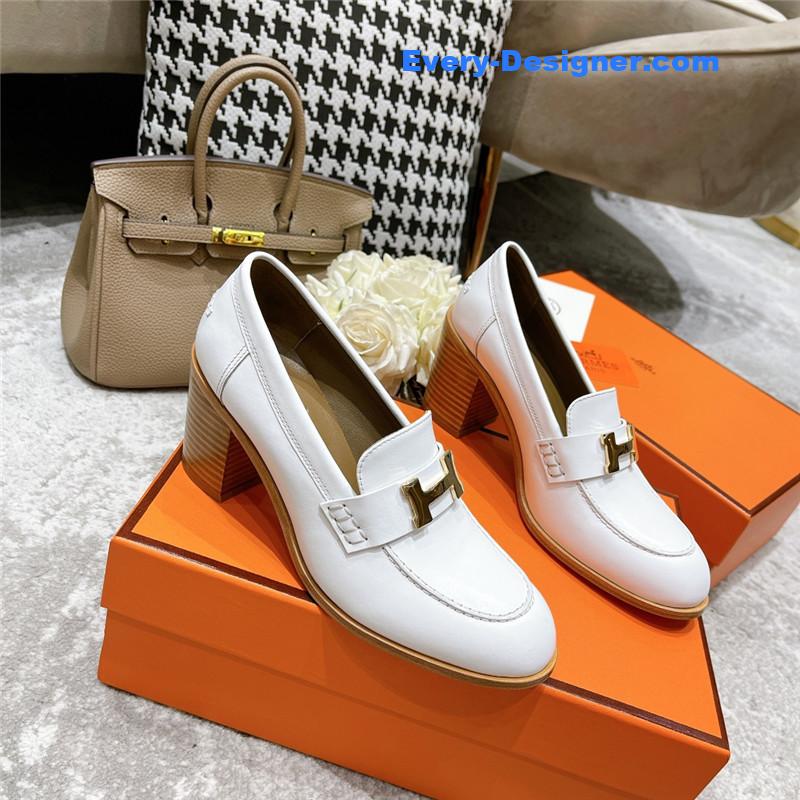 H**me5 dauphine mid heel mules