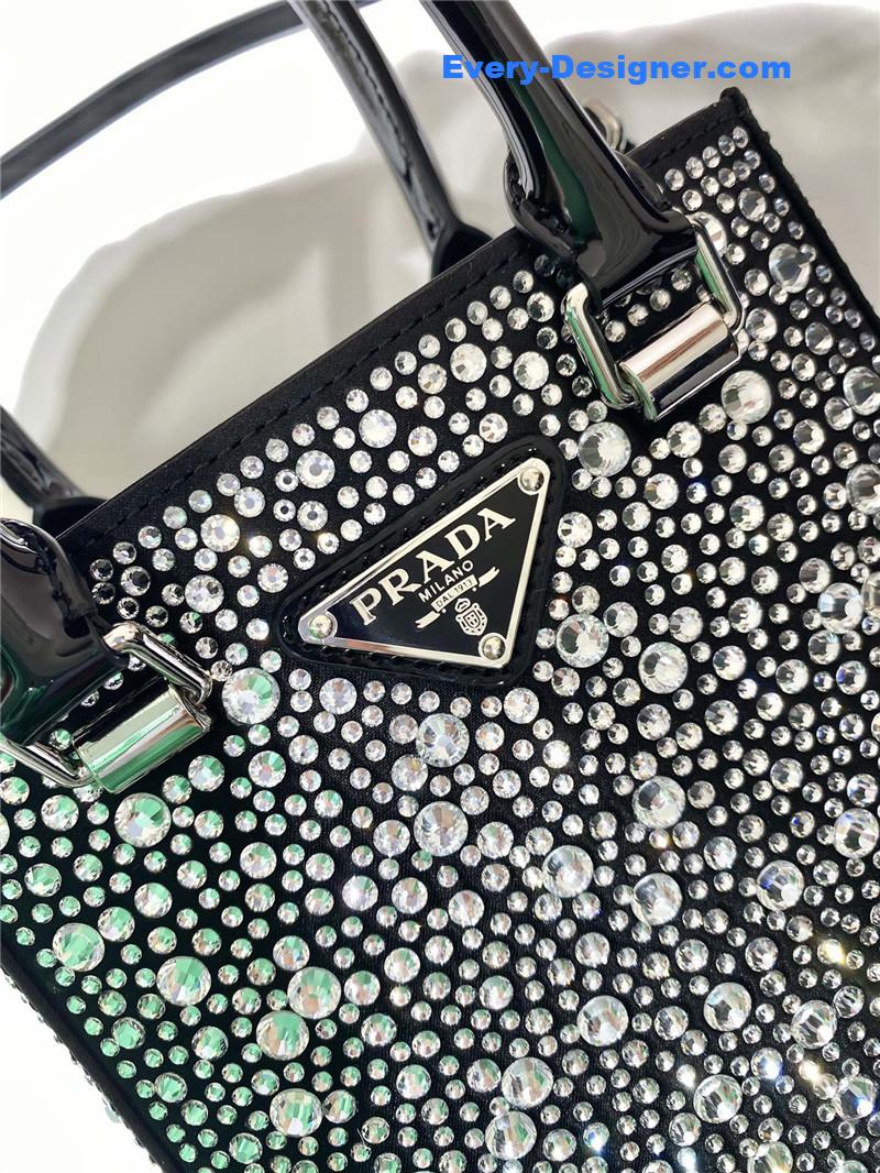 Pra*a crystal tote bag