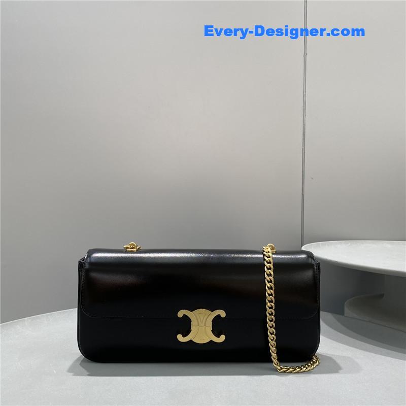 Ce1i*e triomphe chain shoulder bag