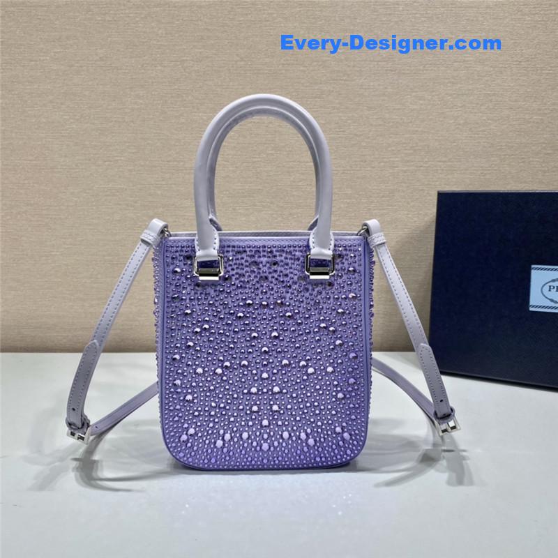 Pra*a crystal tote bag