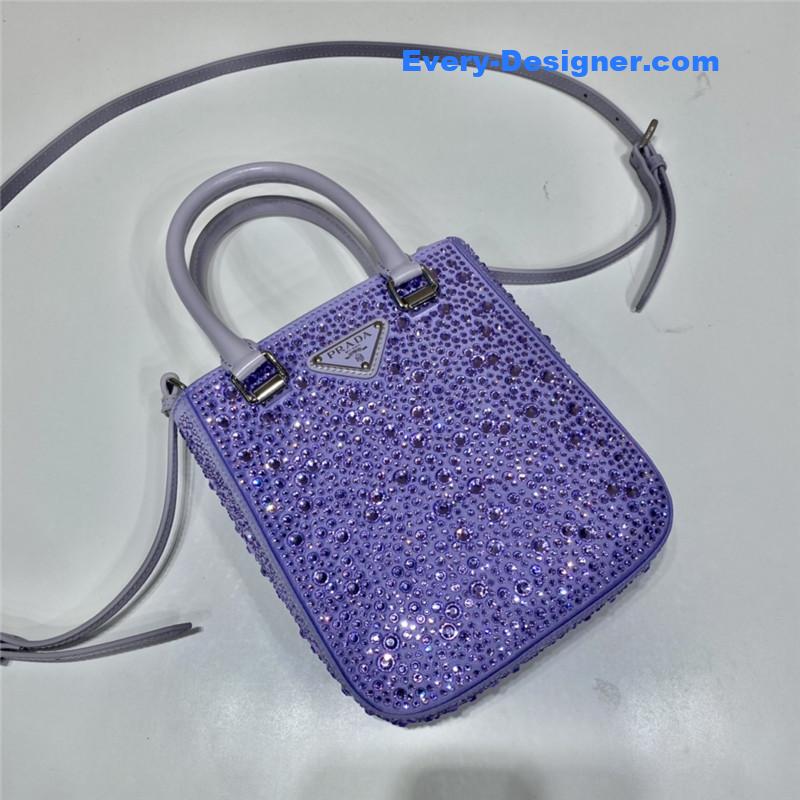 Pra*a crystal tote bag