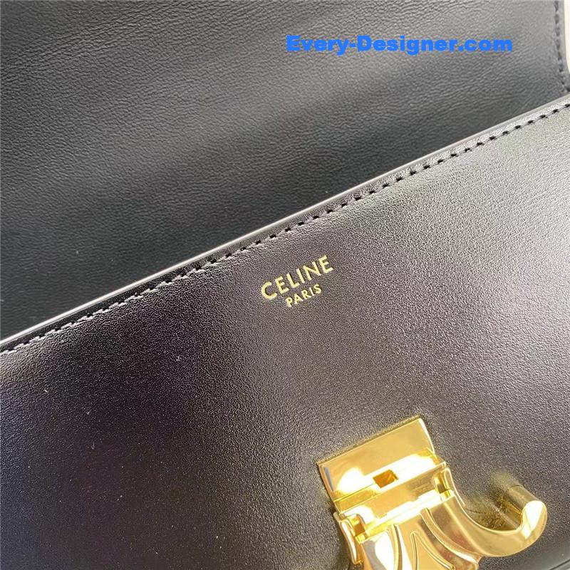 Ce1i*e triomphe chain shoulder bag small