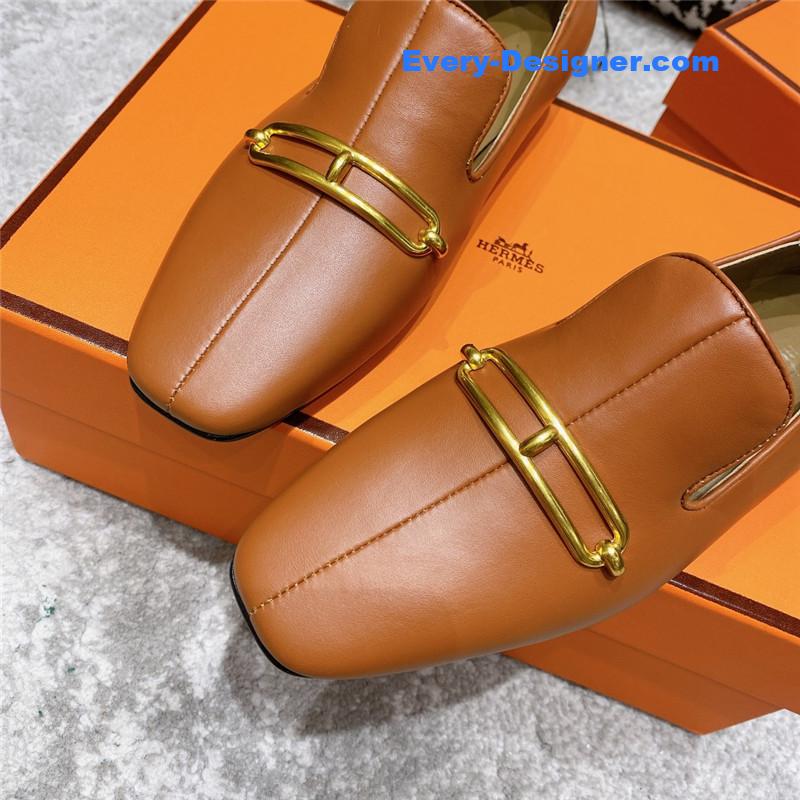 H**me5 muller flat shoes