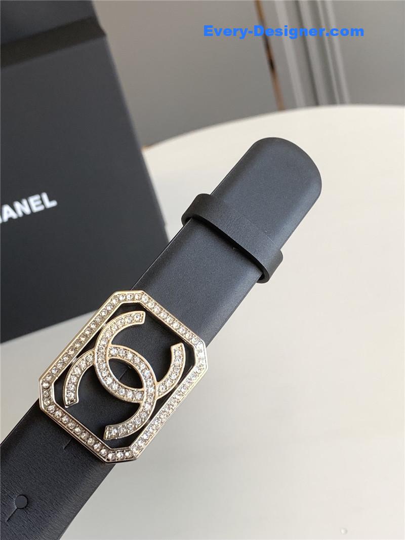 Ch**el logo classic belt