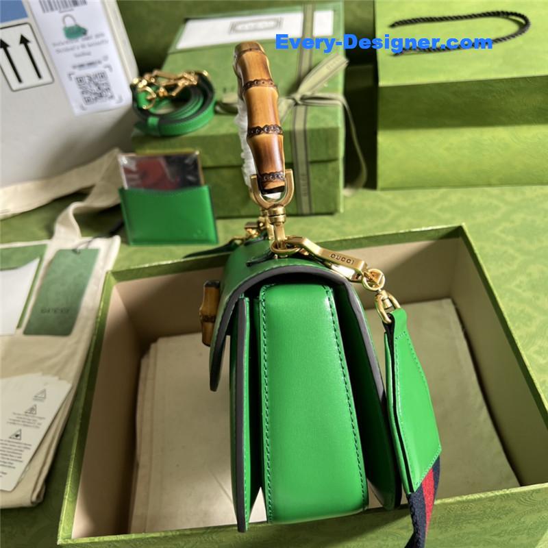 Gvc*1 bamboo 1947 series bamboo small handbag