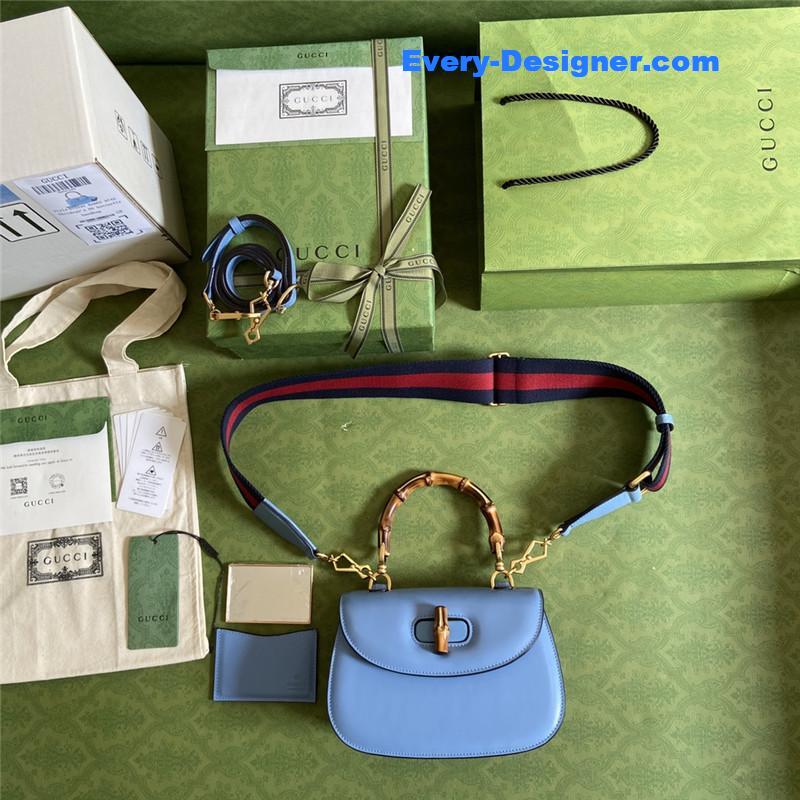 Gvc*1 bamboo 1947 series bamboo small handbag