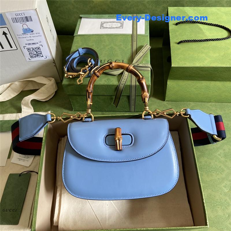 Gvc*1 bamboo 1947 series bamboo small handbag