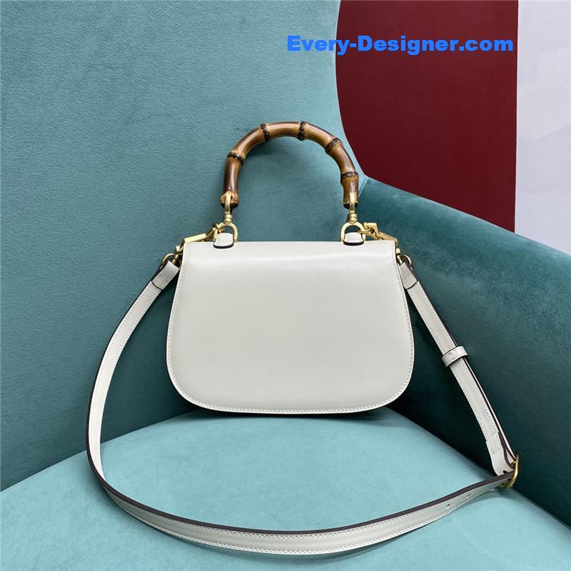 Gvc*1 bamboo 1947 jumbo small top handle bag
