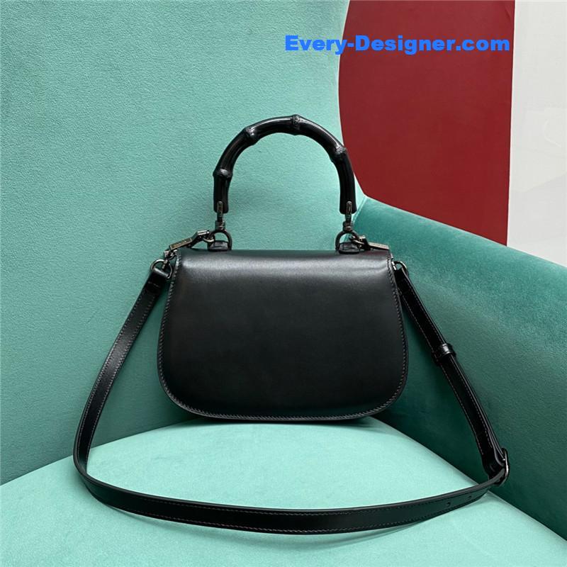 Gvc*1 bamboo 1947 jumbo small top handle bag