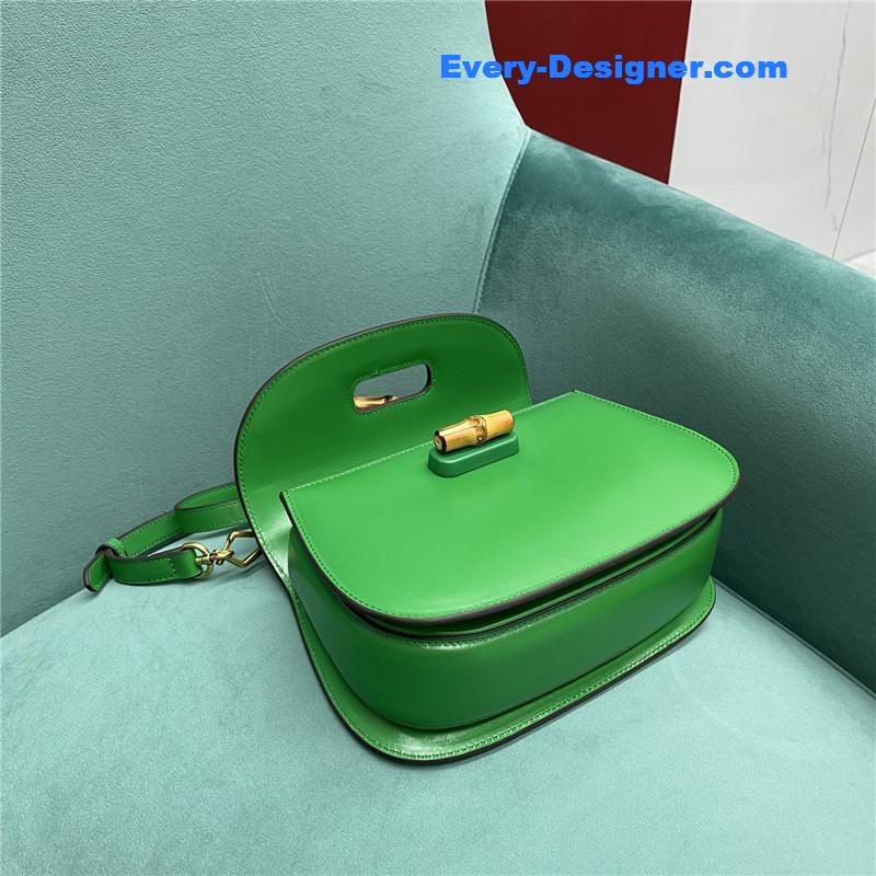 Gvc*1 bamboo jumbo small top handle bag
