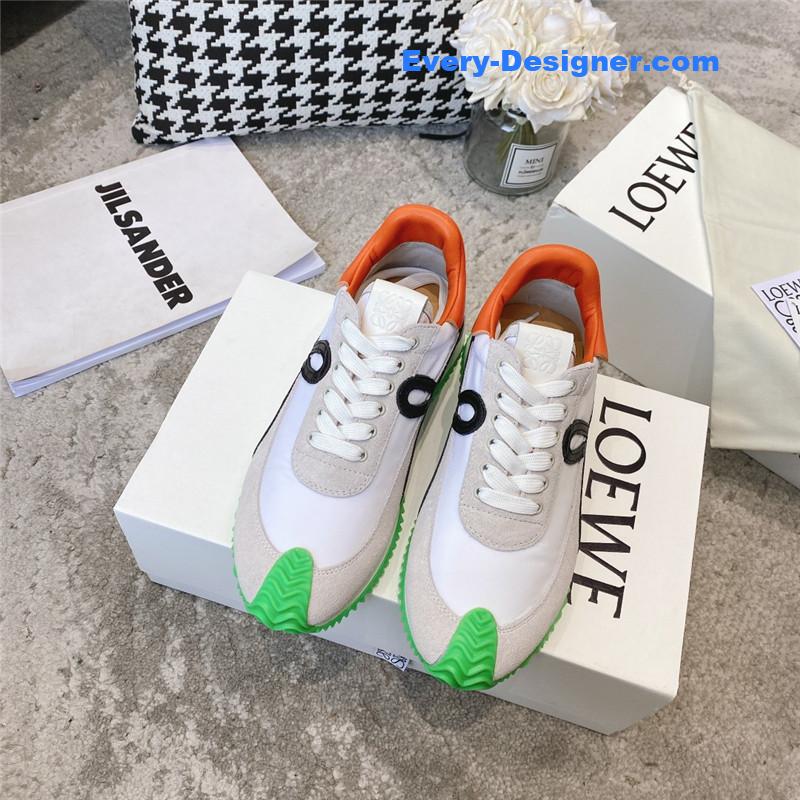 L0ew* logo sneakers womens