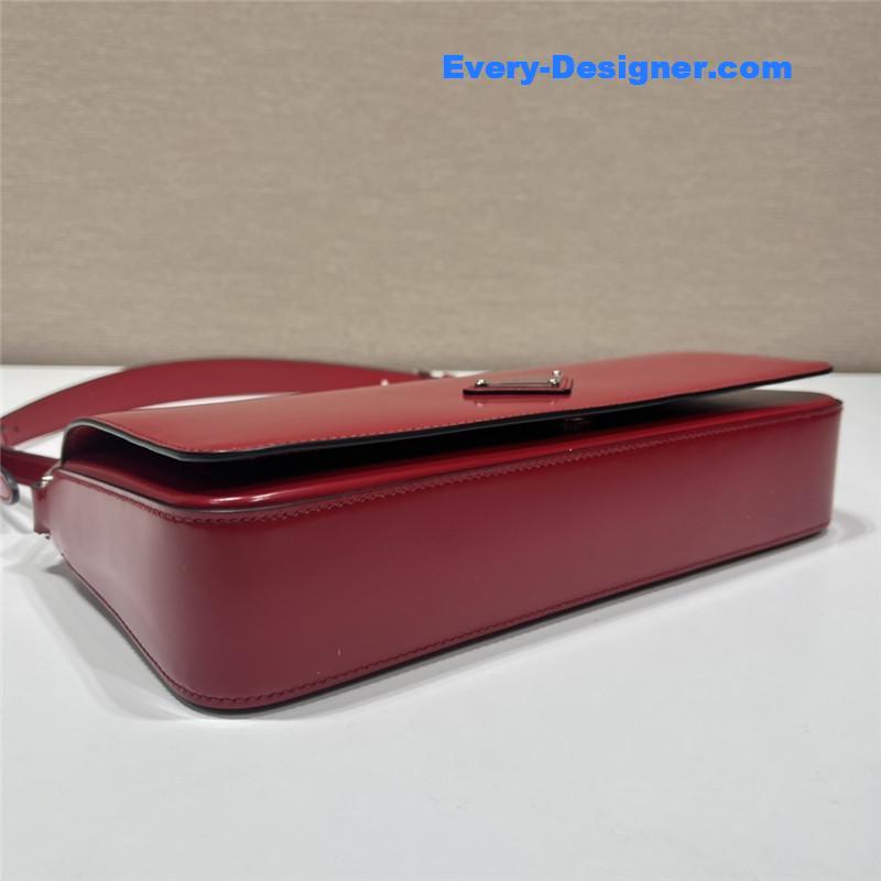 Pra*a new flap shoulder bag