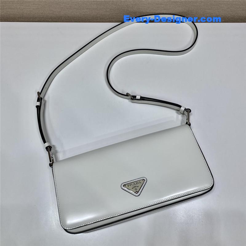Pra*a new flap shoulder bag