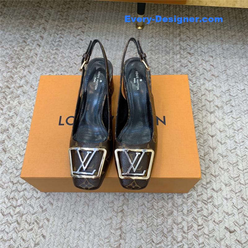 l0vis Vvtt0n lv classic chunky heel sandals