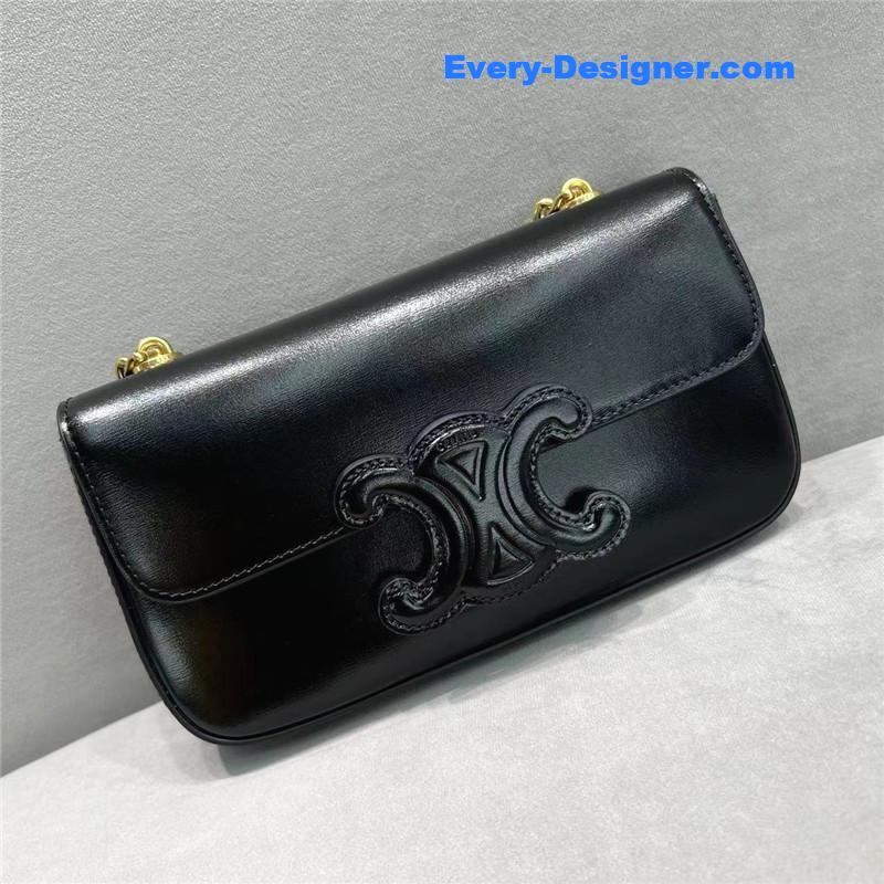Ce1i*e triomphe chain shoulder bag