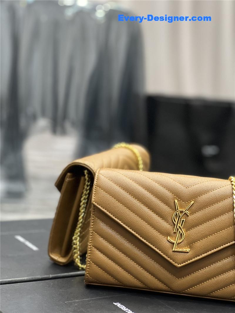 Y51 monogram leather pouch