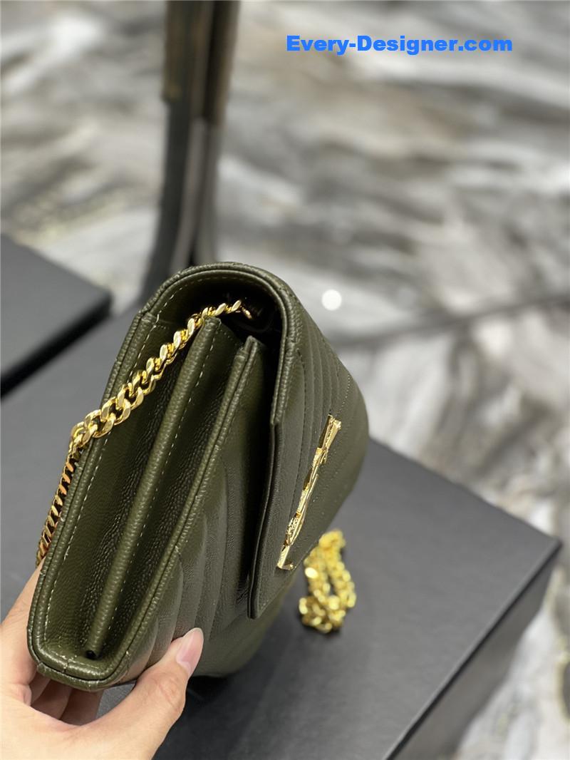 Y51 monogram leather pouch