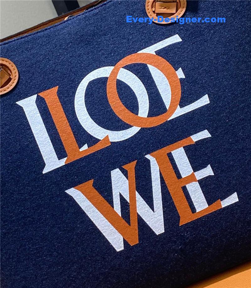 L0ew* anagram tote bag