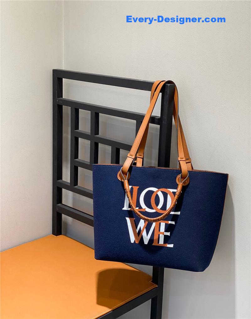 L0ew* anagram tote bag