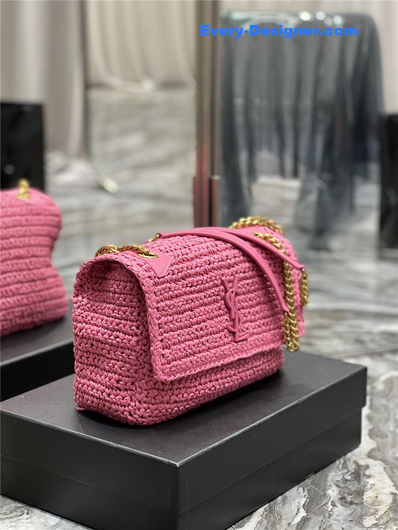 Y51 niki raffia bag