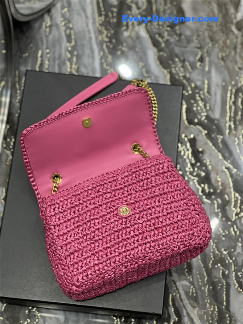 Y51 niki raffia bag small