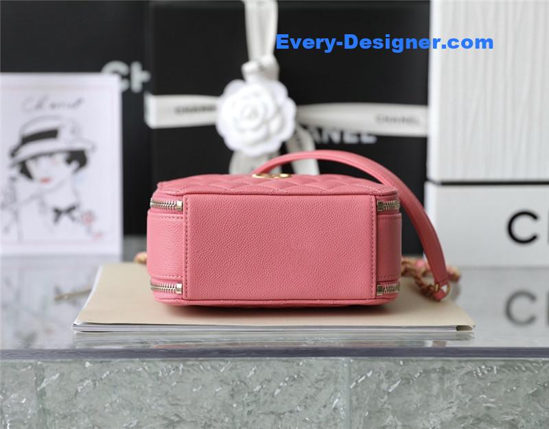 Ch**el vanity case handle camera bag small