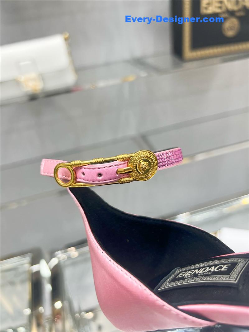 F**di joint catwalk show sandals