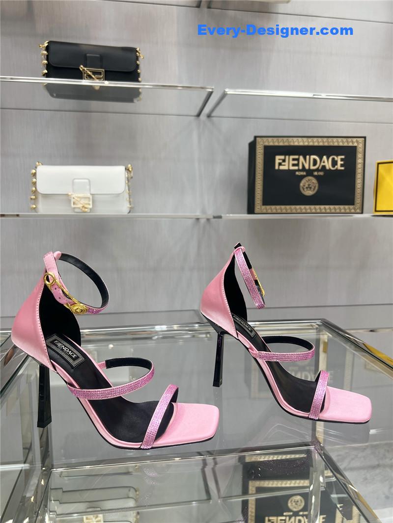 F**di joint catwalk show sandals